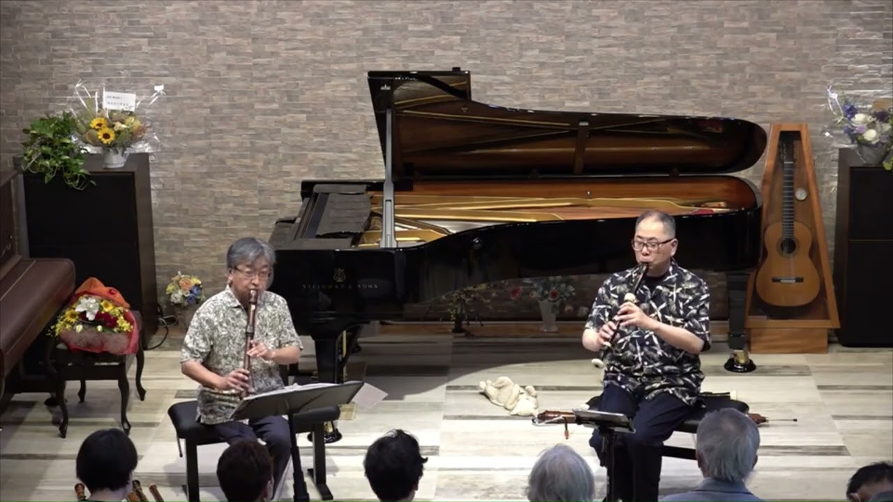 J. M. オトテール（ル・ロマン） 組曲 作品4-1/ J. M. Hotteterre "le Romain", premiere suite de pieces Op. 4-1 (1712)