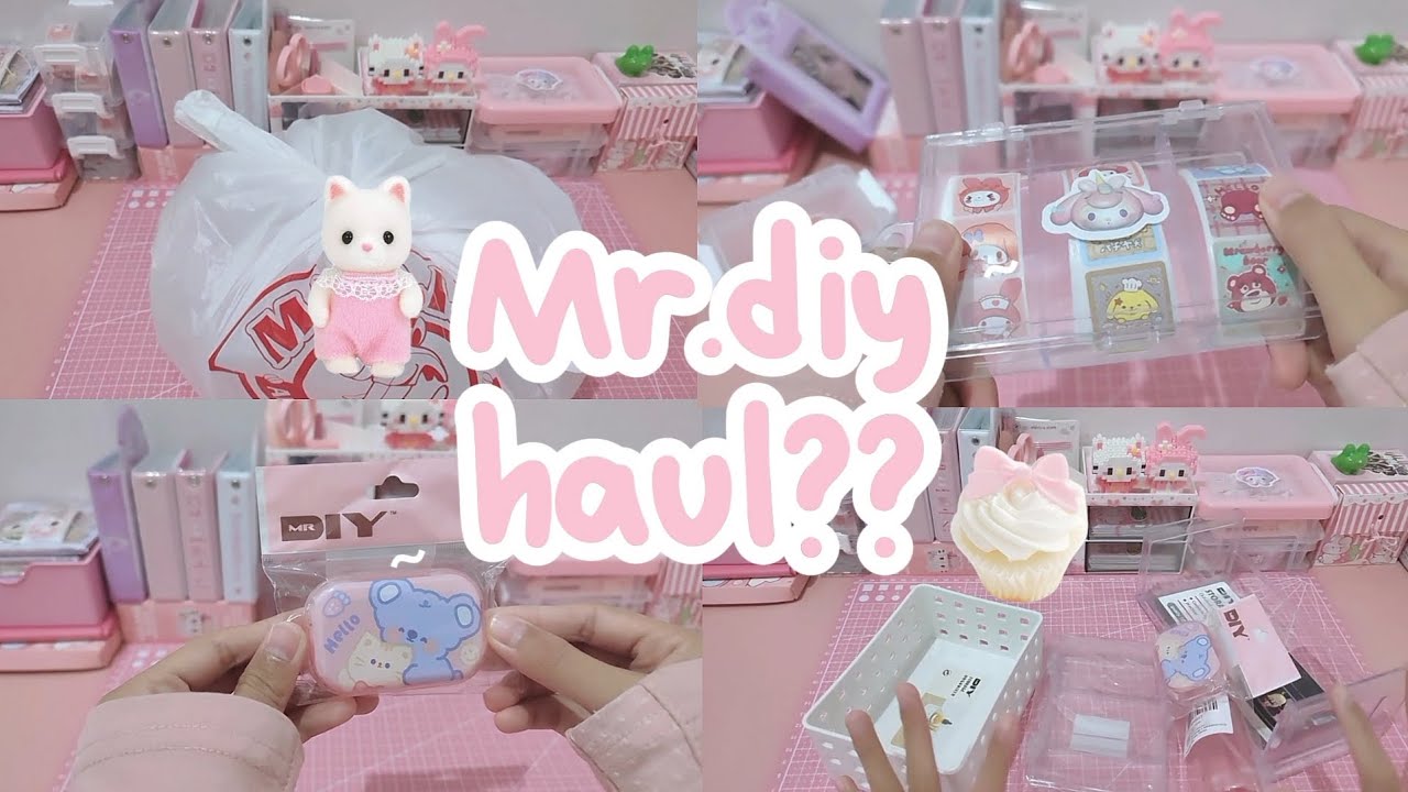 Mr.diy haul??@mrdiyindonesia#mrdiy#haul#aesthetic#desksetup#kpop#cute