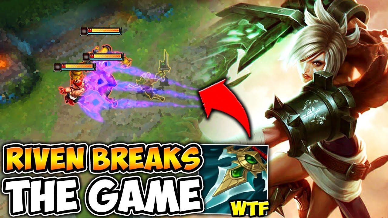 I CREATED A NEVER BEFORE SEEN GLITCH WITH LETHALITY RIVEN! (YOU HAVE TO SEE THIS)