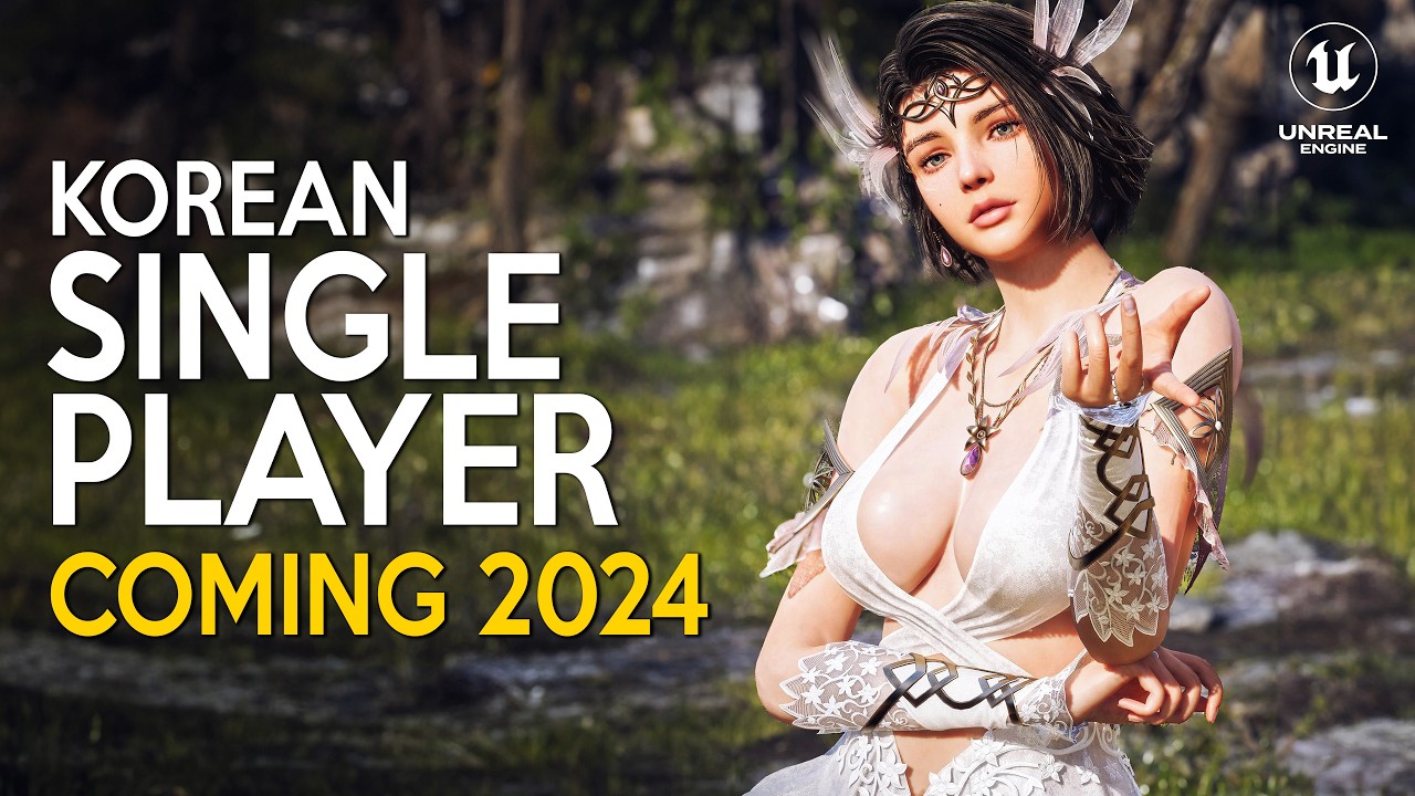 TOP 10 MOST INSANE Korean Single Player Games coming out in 2024 and 2025