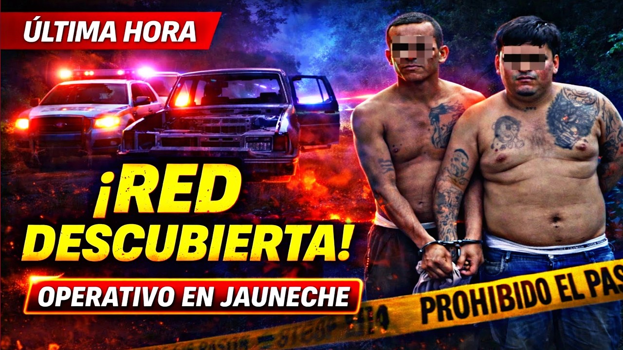 🚨ÚLTIMA HORA: Cae Presunta Red de Desmantelamiento en Jauneche – Hallan Piezas de Autos Robados