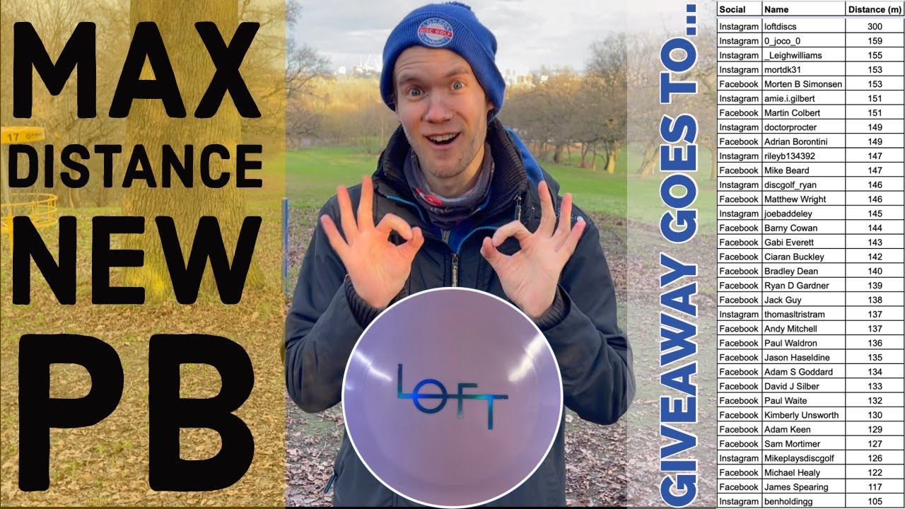 My Max Distance || Loft Discs Bohrium Review || LDGC