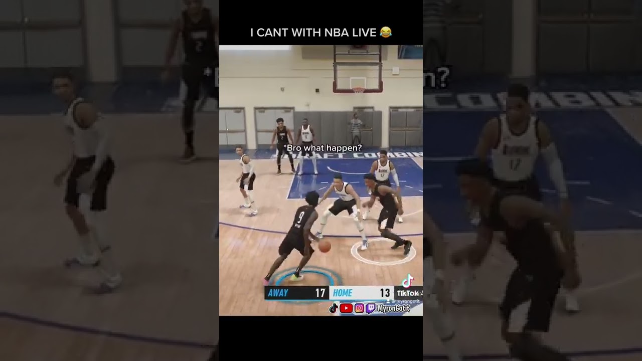 NBA Live Is Better Than 2K 😂 #nba2k23 #nba2k22 #nbalive19