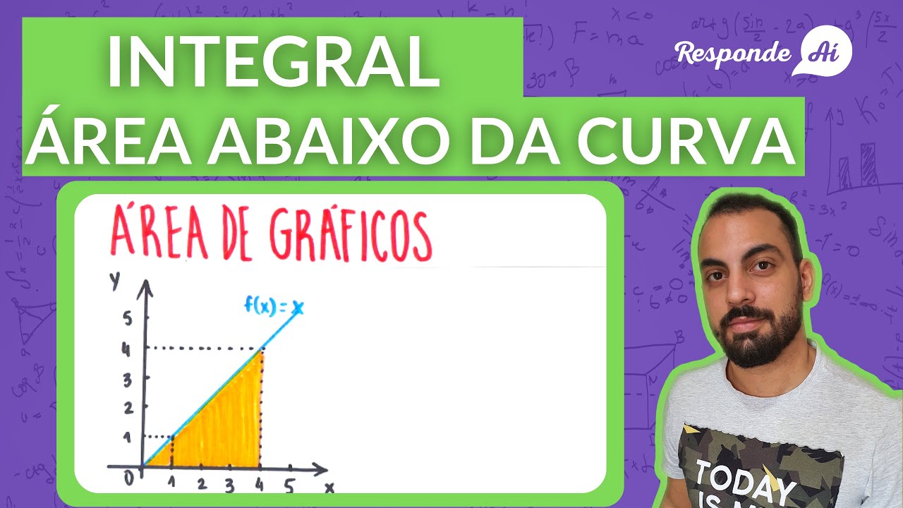 CÁLCULO DE ÁREA ABAIXO DA CURVA (Aula 15) | Responde Aí