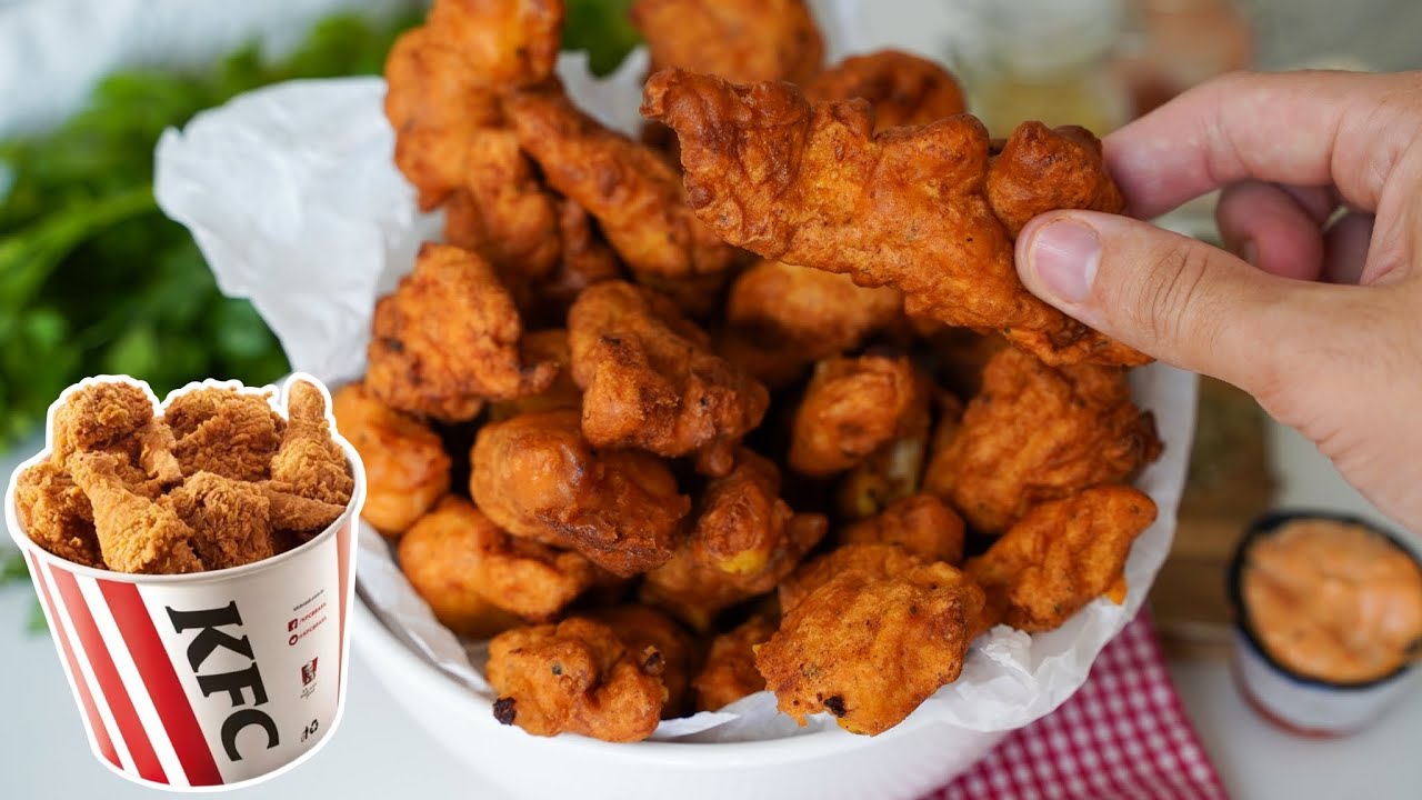 SUCULENTO POR DENTRO E CROCANTE POR FORA | FRANGO FRITO DO KFC