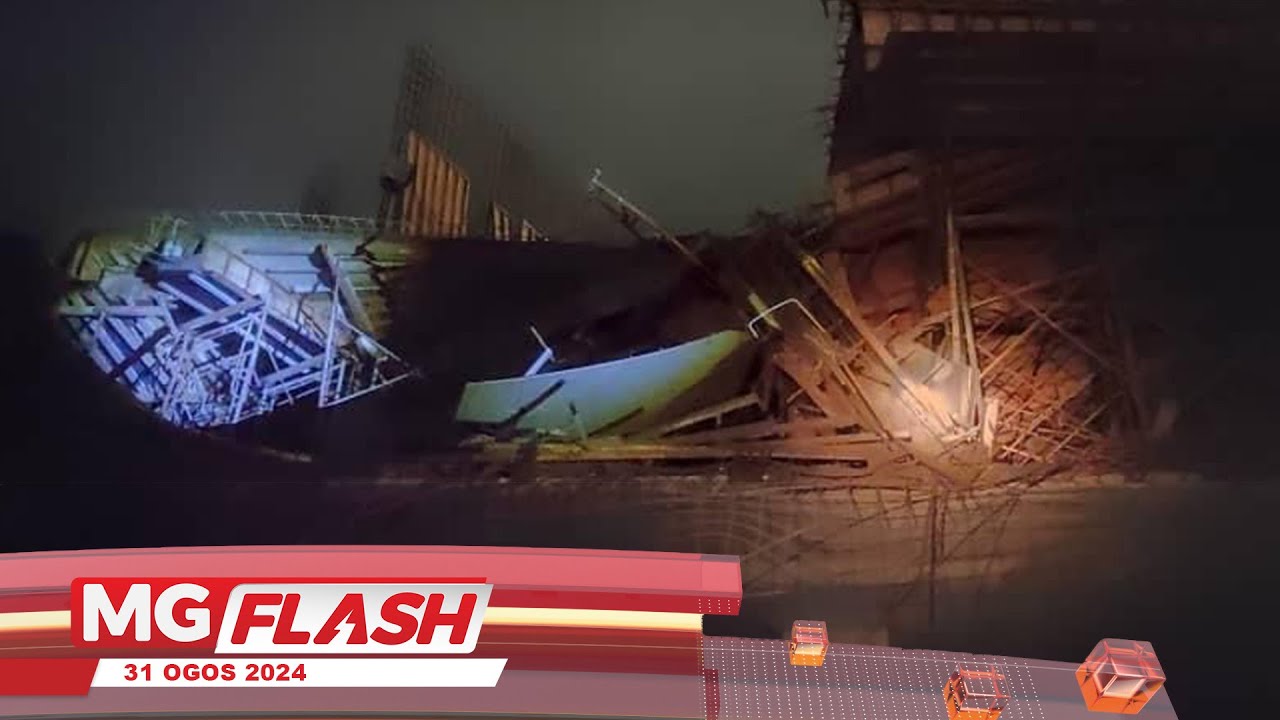 Konkrit Di Bukit Jalil Runtuh, Pekerja Bangladesh Cedera #MGFlash