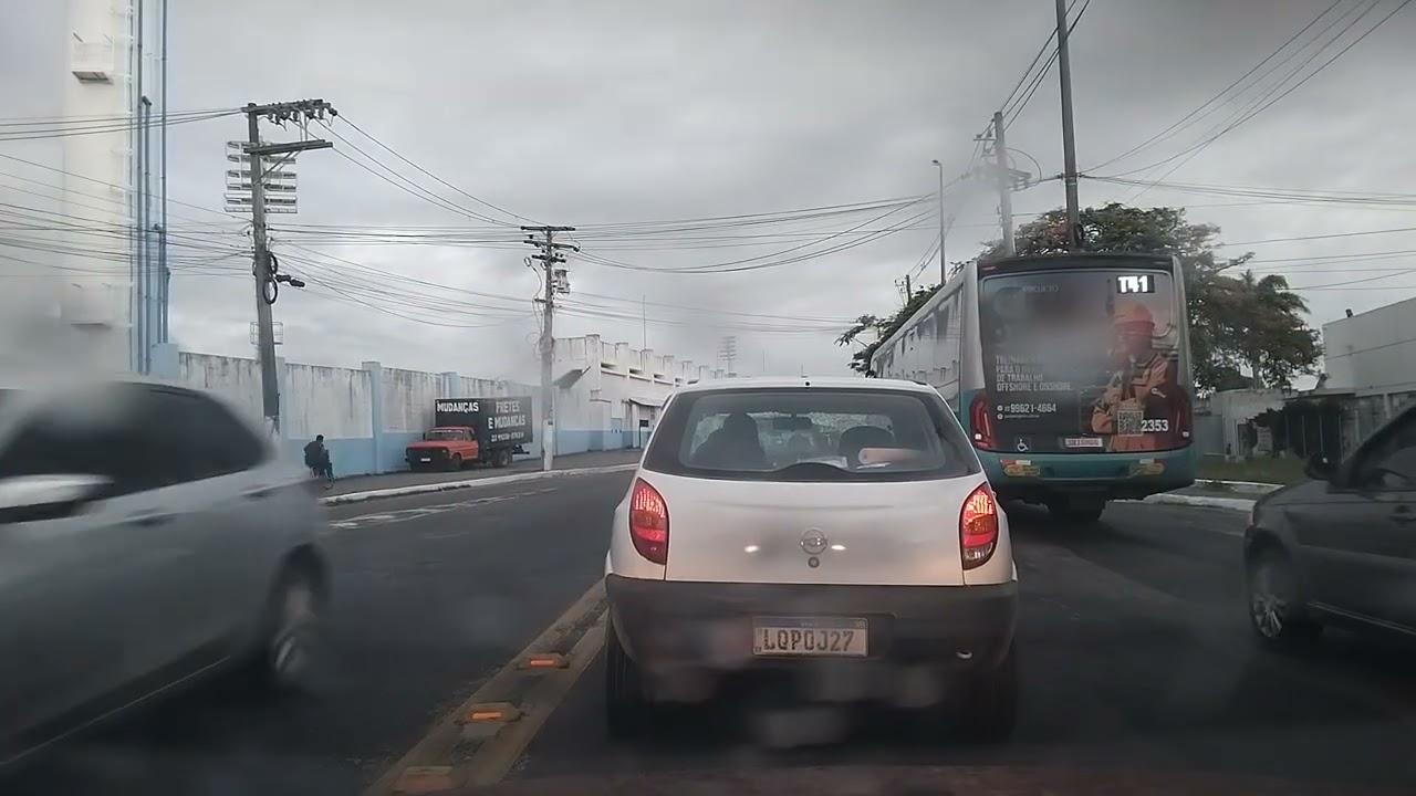 Tarde de terça-feira nublada em Macaé-RJ.  24/2/2026