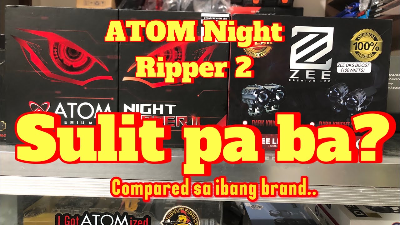 Atom Night Ripper 2, Sulit pa ba? compared sa ibang brand&hellip;?