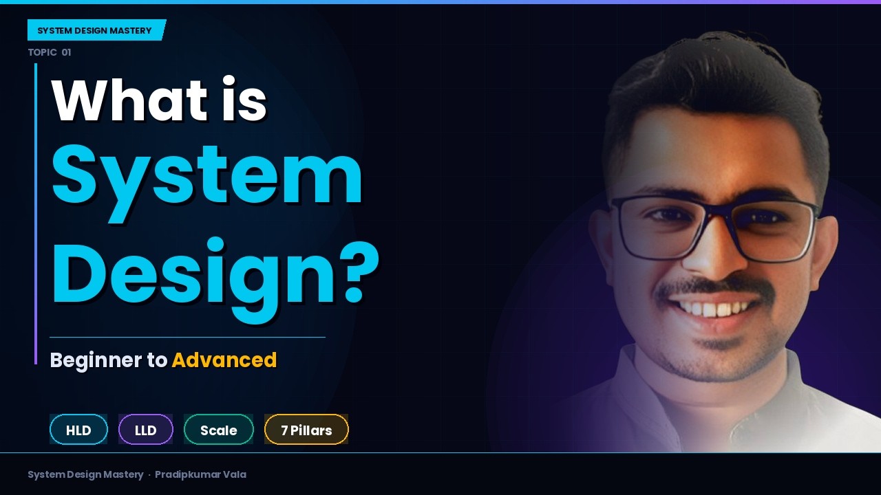 What is System Design? (Complete Beginner Guide) | System Design #1