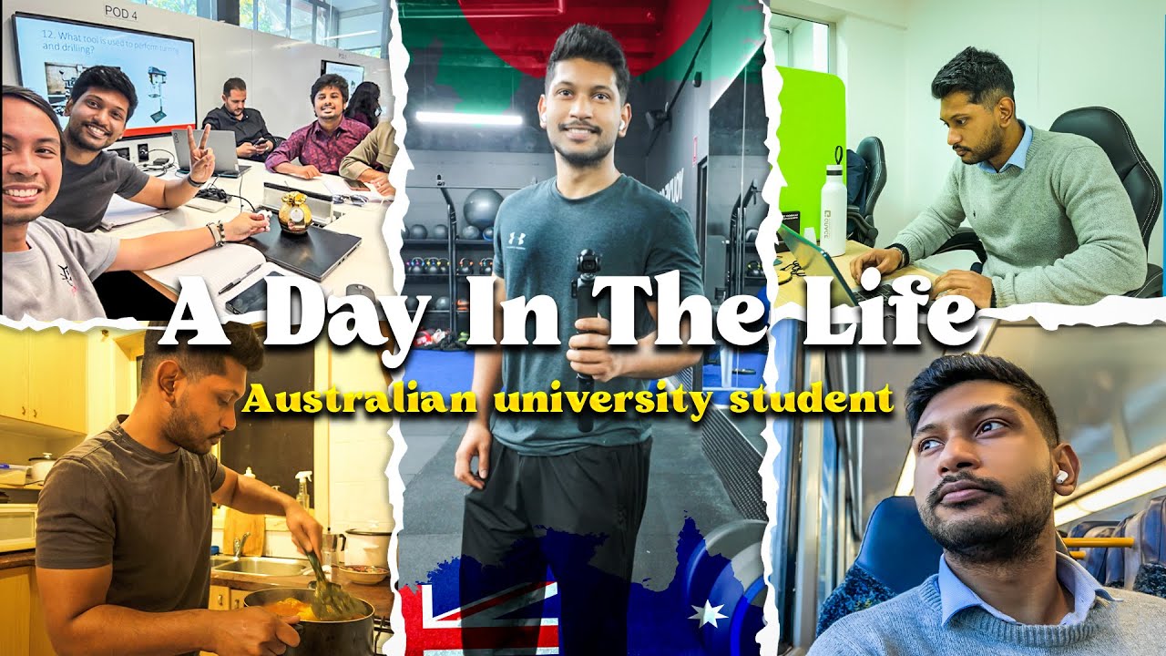 A Day in The Life of an International Student in Australia 🇦🇺🇧🇩
