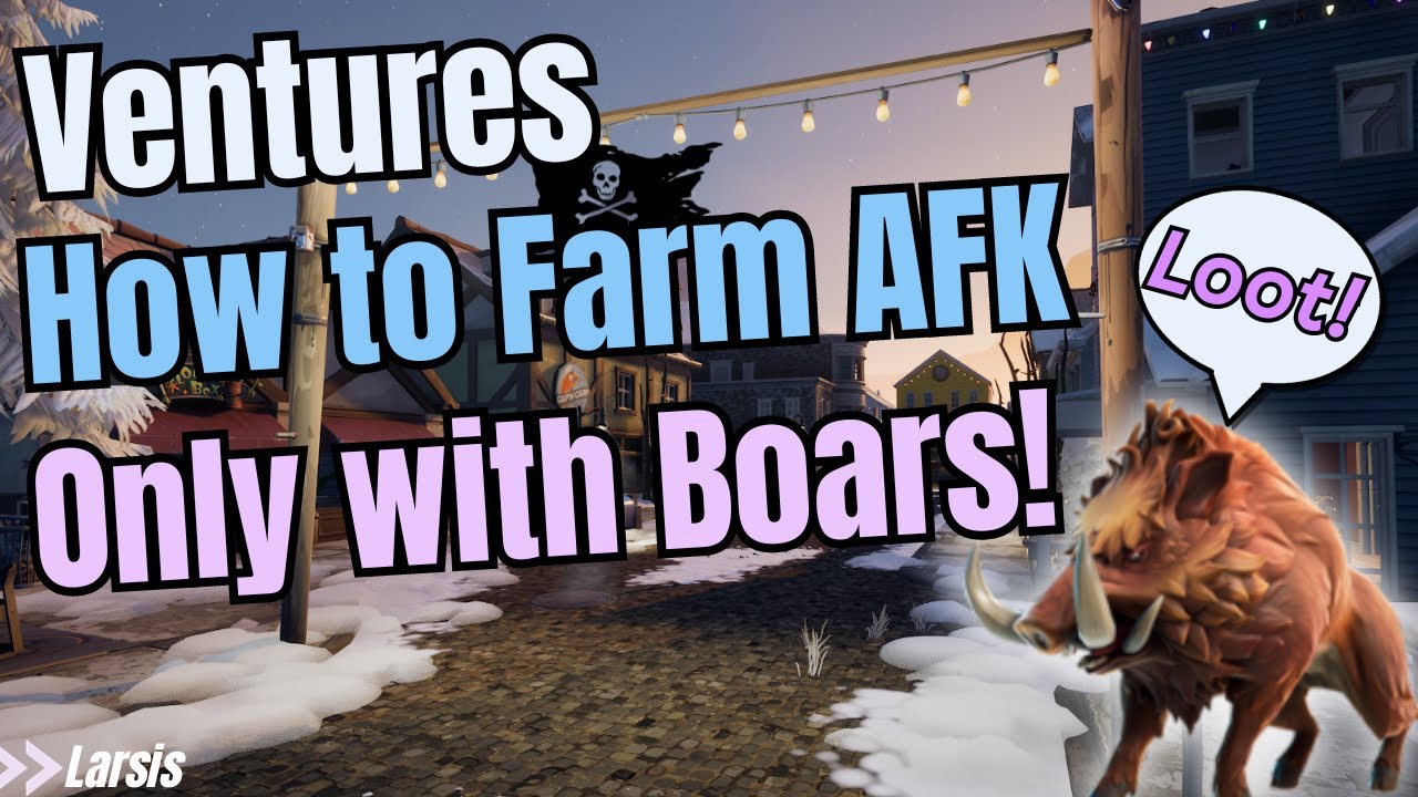How to farm⚒️ Ton of Materials, Weapons & Ammo🧺 AFK in ventures👀🔥 - Fortnite STW