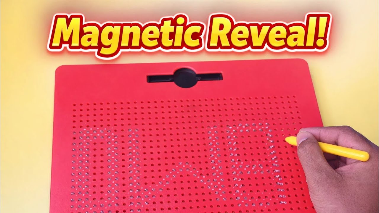 Magnetic Drawing Art 🧲✨ | Satisfying Board Design