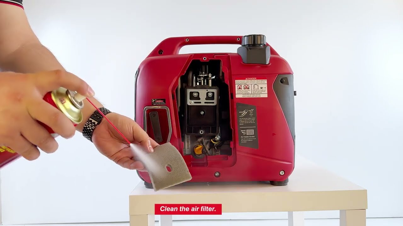Senci | SC1400i Generator Maintenance Video
