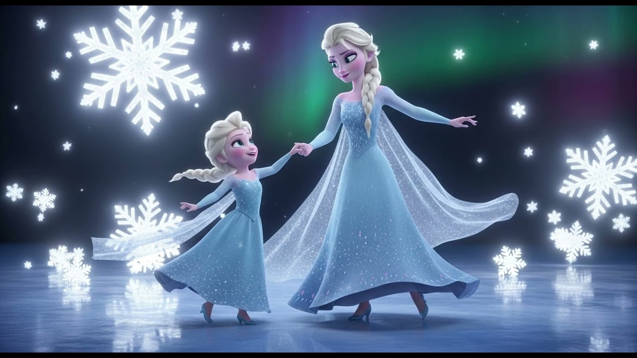 ❄️👶 Frozen Baby Happy Dance | Cute Snow Music 🎶✨