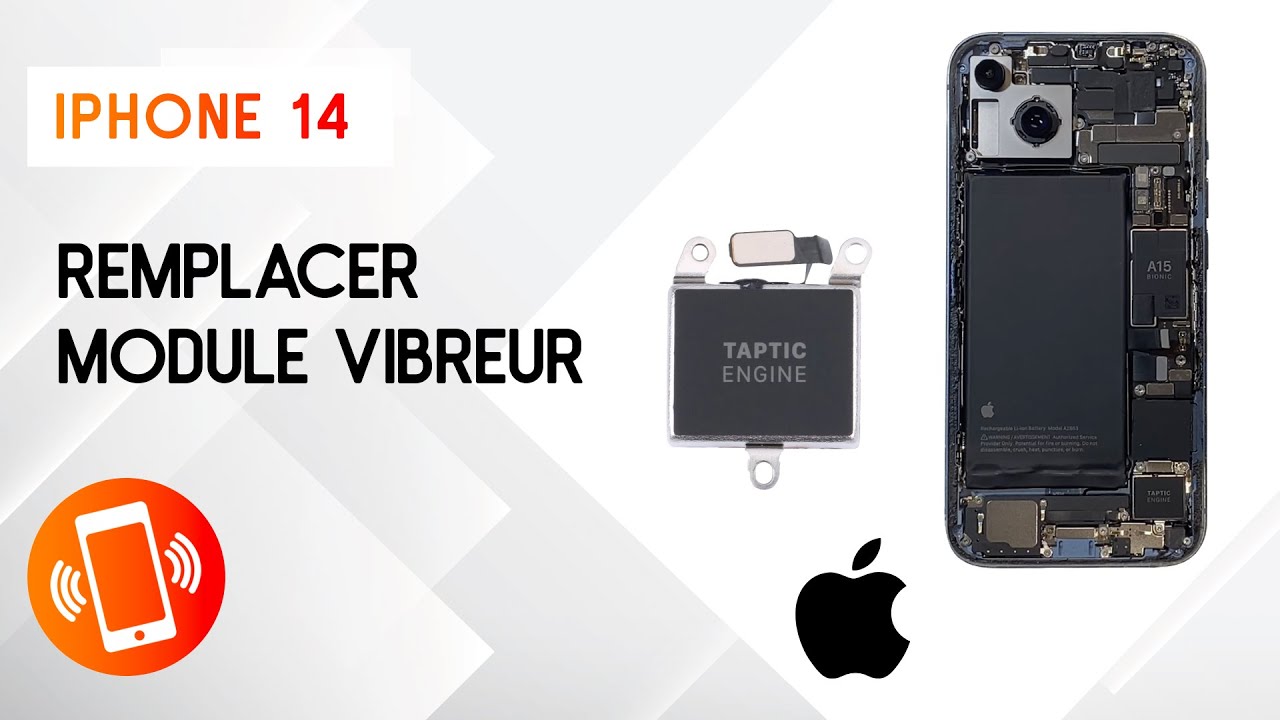 Comment remplacer le vibreur de votre iPhone 14 facilement ? Tuto Tout pour Phone 🛠