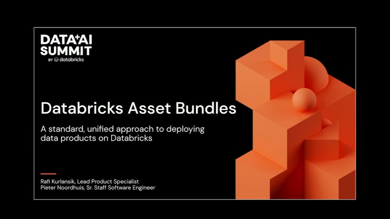 Databricks Asset Bundles: A Standard, Unified Approach to Deploying Data Products on Databricks