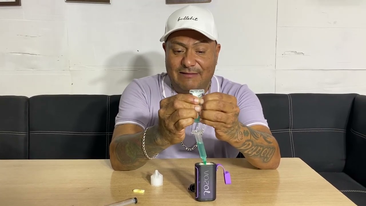 Como rellenar vaper marca vozol