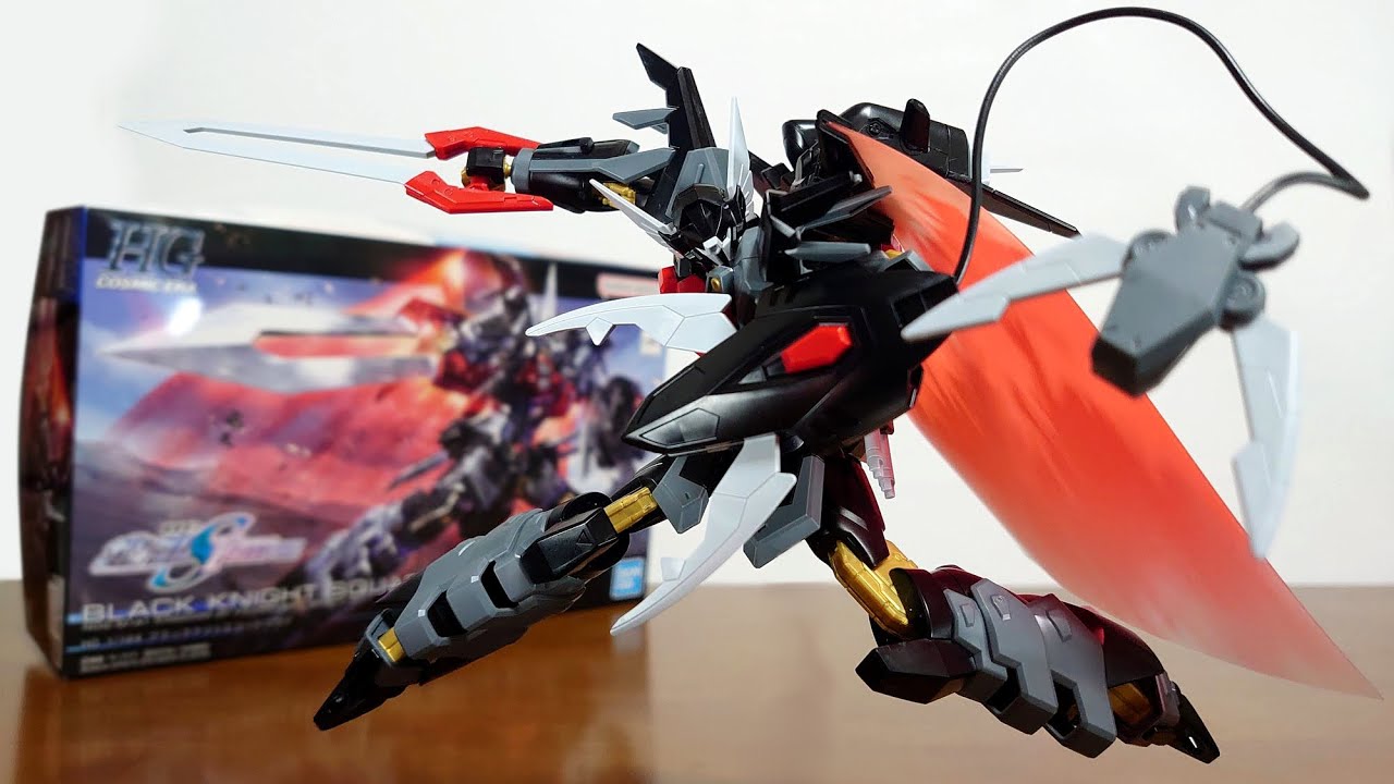 (ブラックナイトスコードがHG化！武装やエフェクトパーツが大量に付属！)HG 1/144 ブラックナイトスコードシヴァ　レビュー