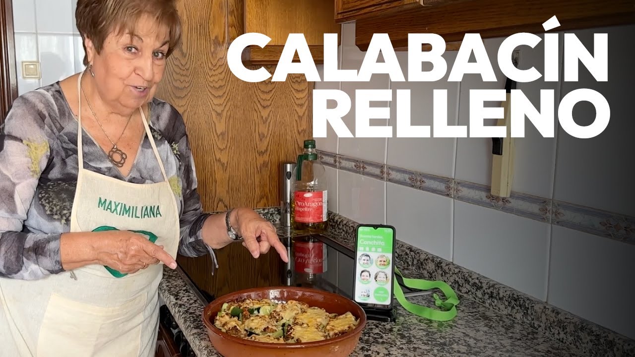 Receta de Calabacín Relleno de Conchita!