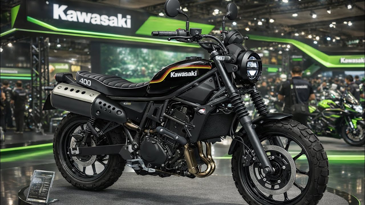 2027 KAWASAKI 400 SCRAMBLER FISR LOOK!! BETTER THAN HONDA CL..?
