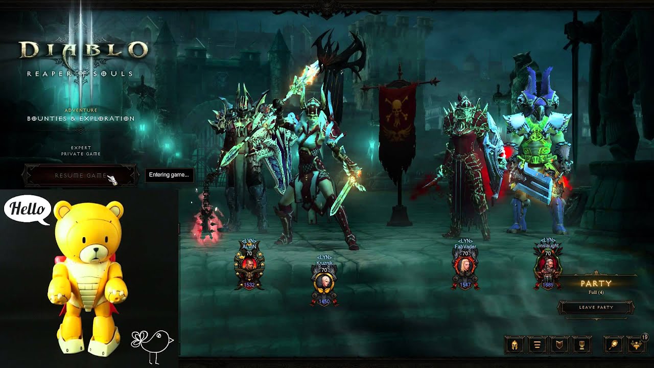 Kruznik - Diablo III Live Stream