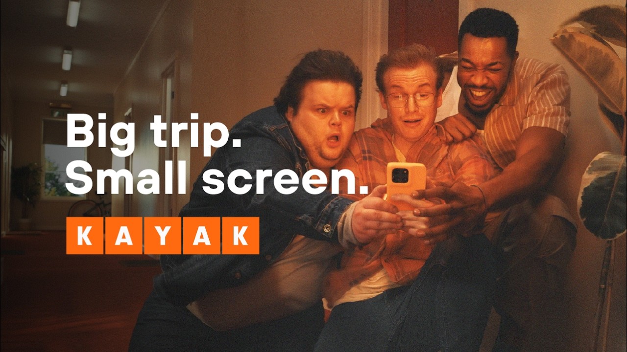 KAYAK &ldquo;Big trip. Small screen.&rdquo; Commercial