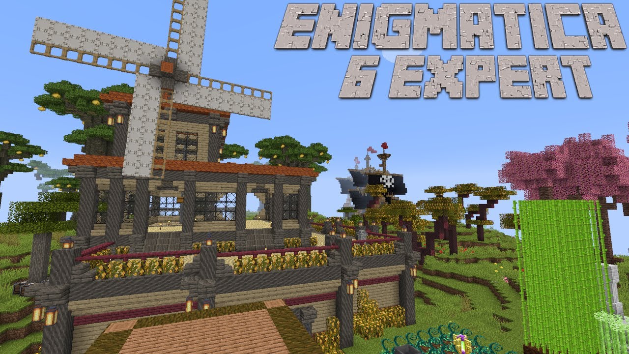 Server Base Tour 1 Pt.3: Enigmatica 6 Expert Minecraft 1.16.5 LP
