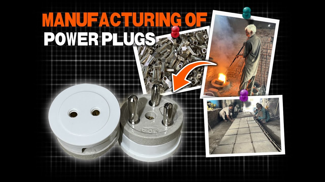 How 3 Pin Power Plugs are made: Complete Manufacturing Process