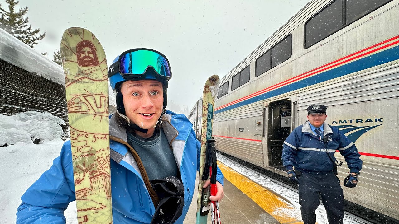 I took the Amtrak SKI TRAIN to a CHAIRLIFT!