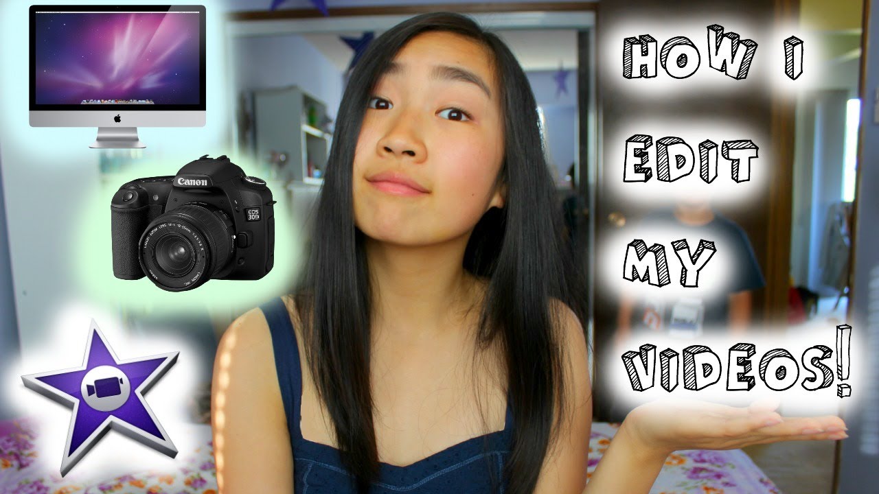 How I Edit My Youtube Videos+ How I make a thumbnail!