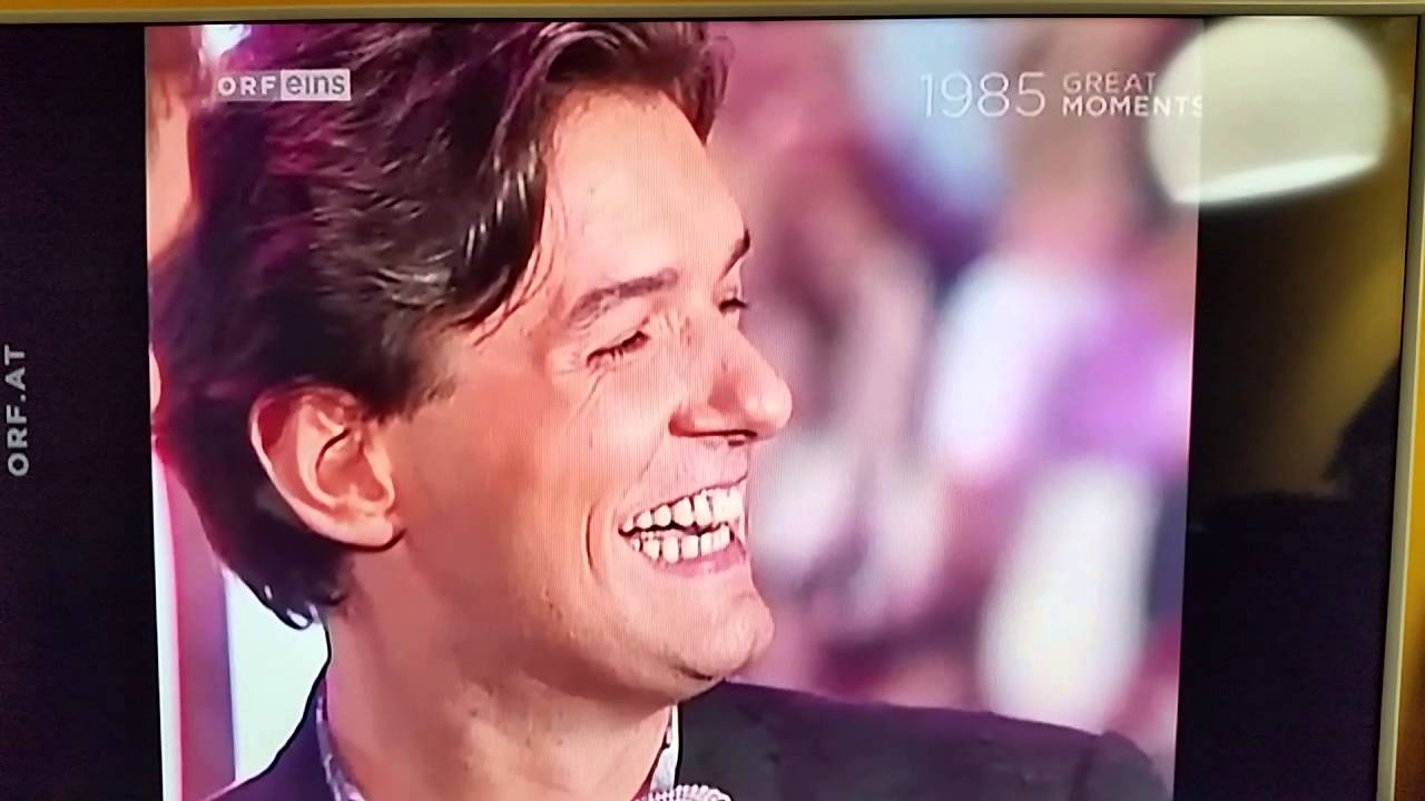 Falco beim ORF Wurlitzer mit Peter Rapp - 16.05.1985