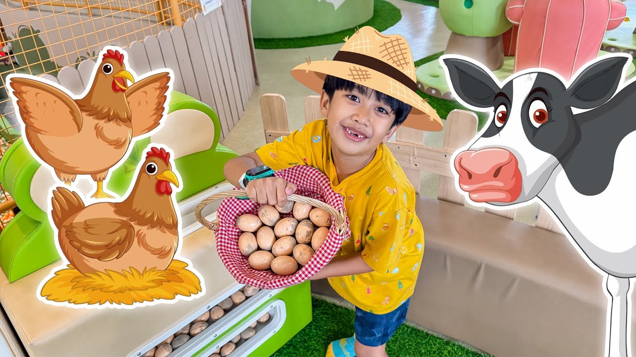 MENJADI PETANI - Kyo Bermain Peran di Playground TamTem