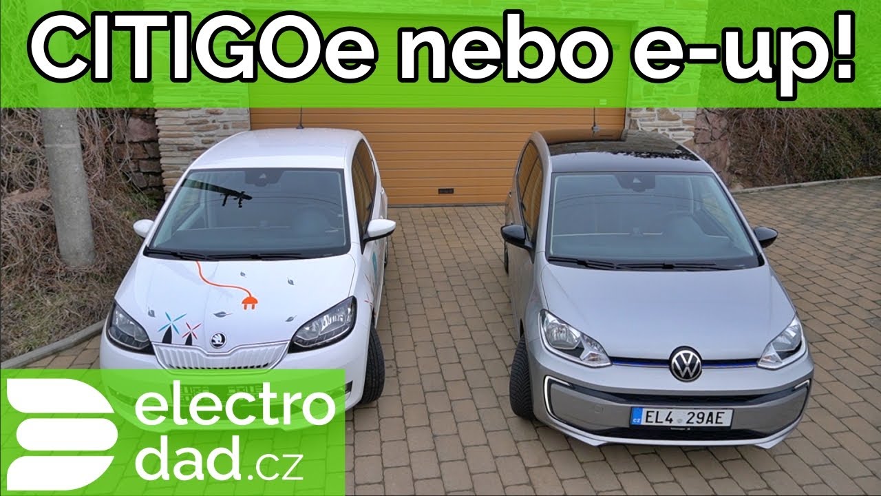 Elektromobily CITIGOe iV versus VW e-up! 2020 (porovnání rozdílů) | Electro Dad #71