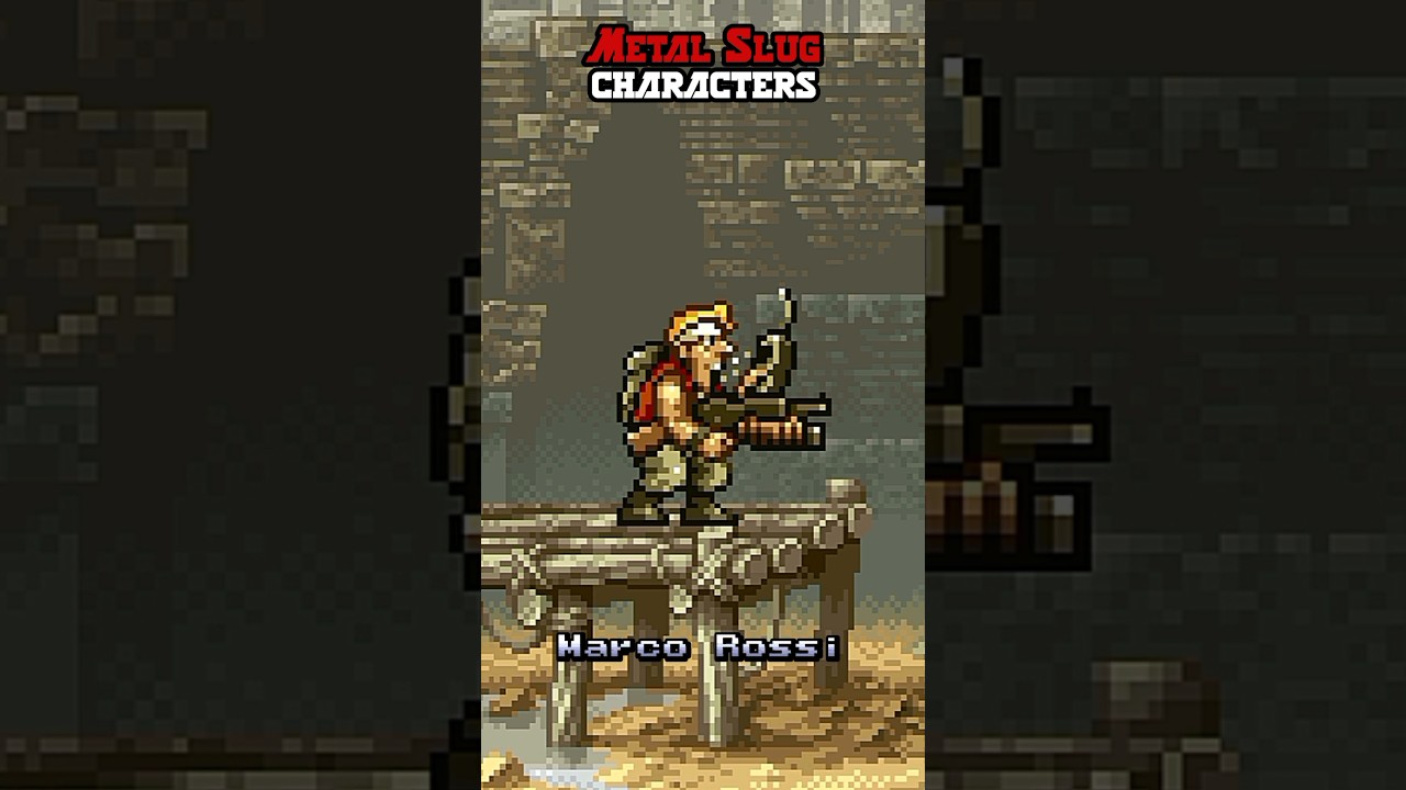 Metal Slug Characters in Metal Slug games