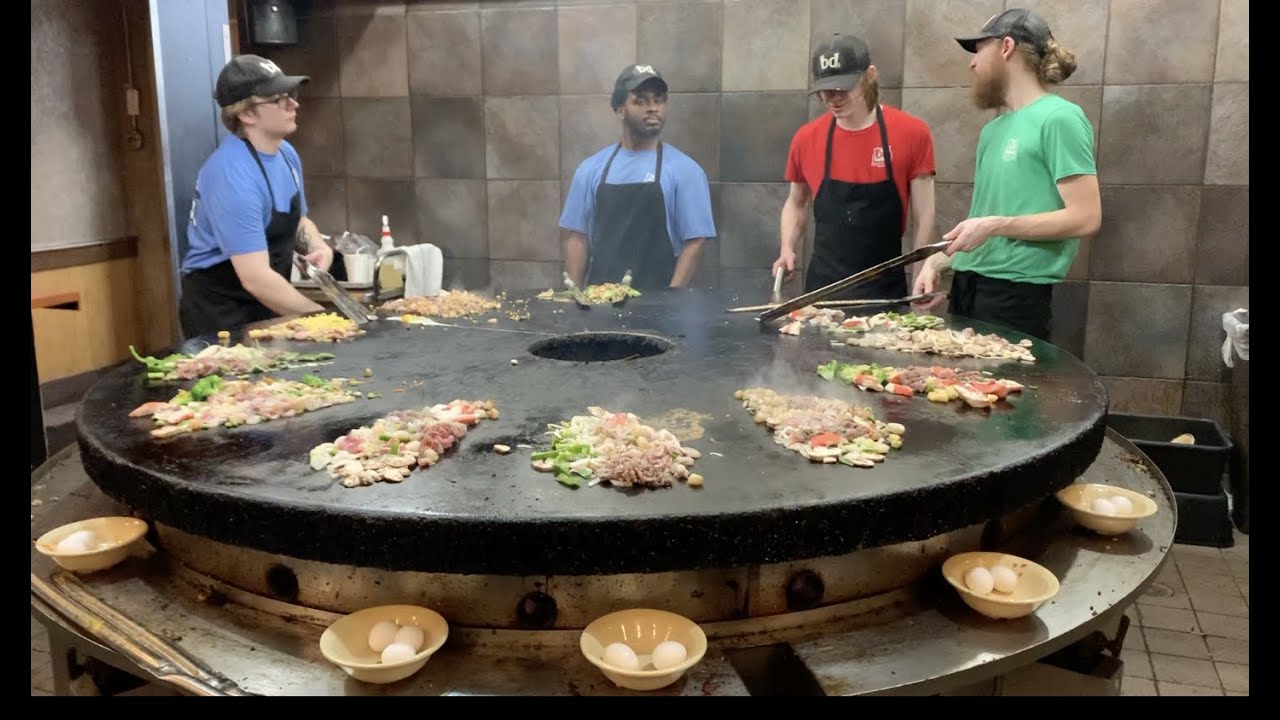 Mongolian Grill unique create your own bowl.