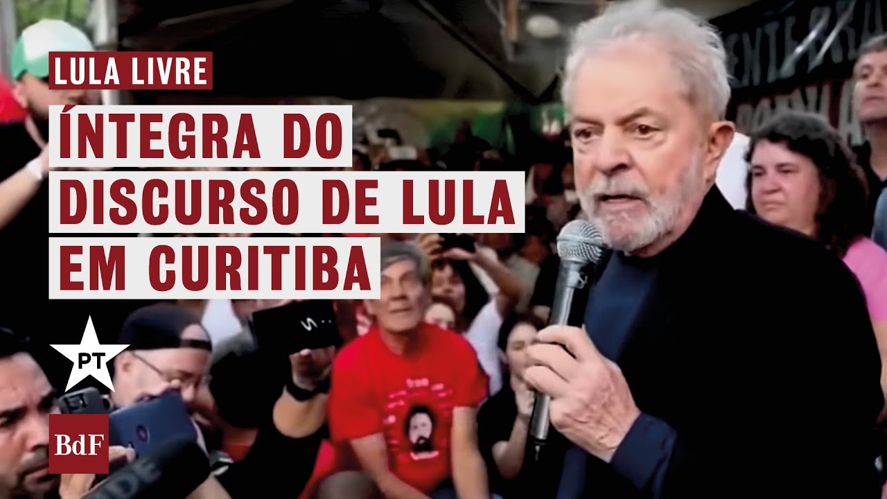 Discurso de Lula em Curitiba na íntegra