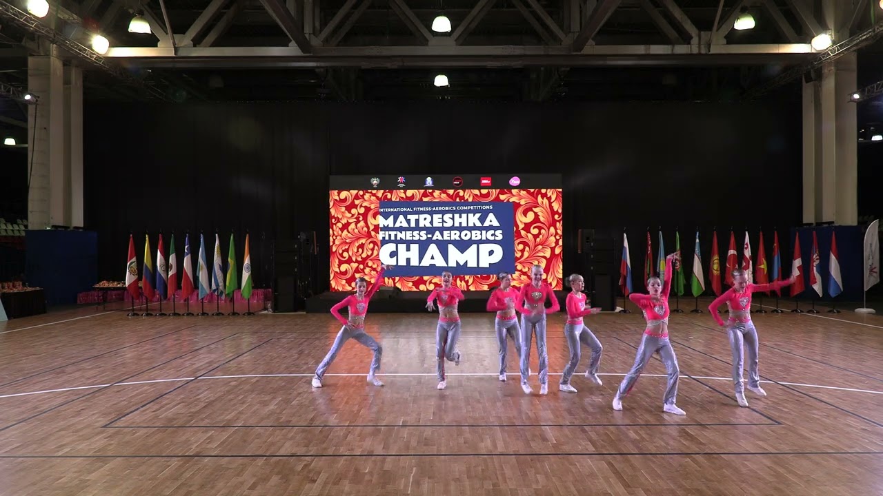 КРИСТАЛЛ Петрозаводск MATRESHKA FITNESS-AEROBICS CHAMP Финал