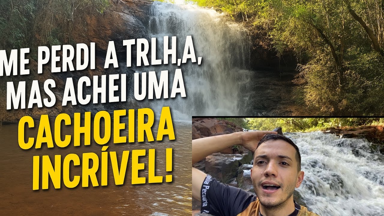 ME PERDI NA TRILHA, MAS ACHEI UMA CACHOEIRA INCRÍVEL! | Aventura de Moto no Interior do Paraná 🌿🏍️💦
