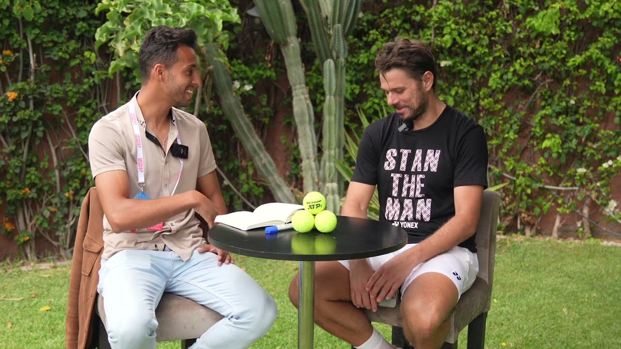 wawrinka pre tournament interview in Marrakech Open