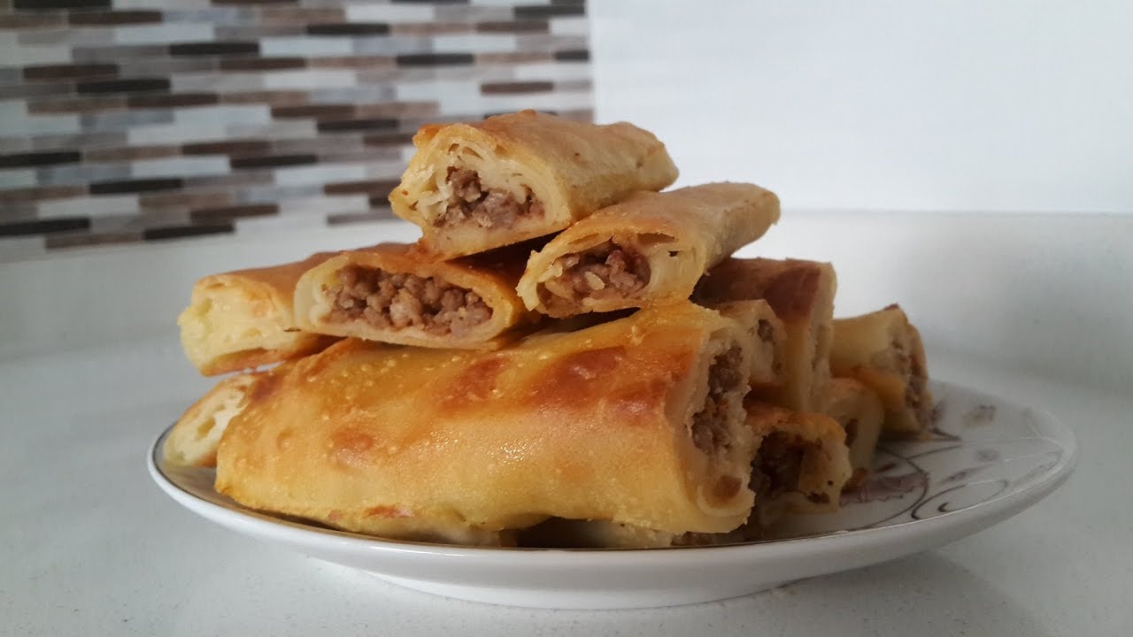 Glutensiz Kıymalı Börek Tarifi | Gluten-Free Borek With Minced Meat Recipe