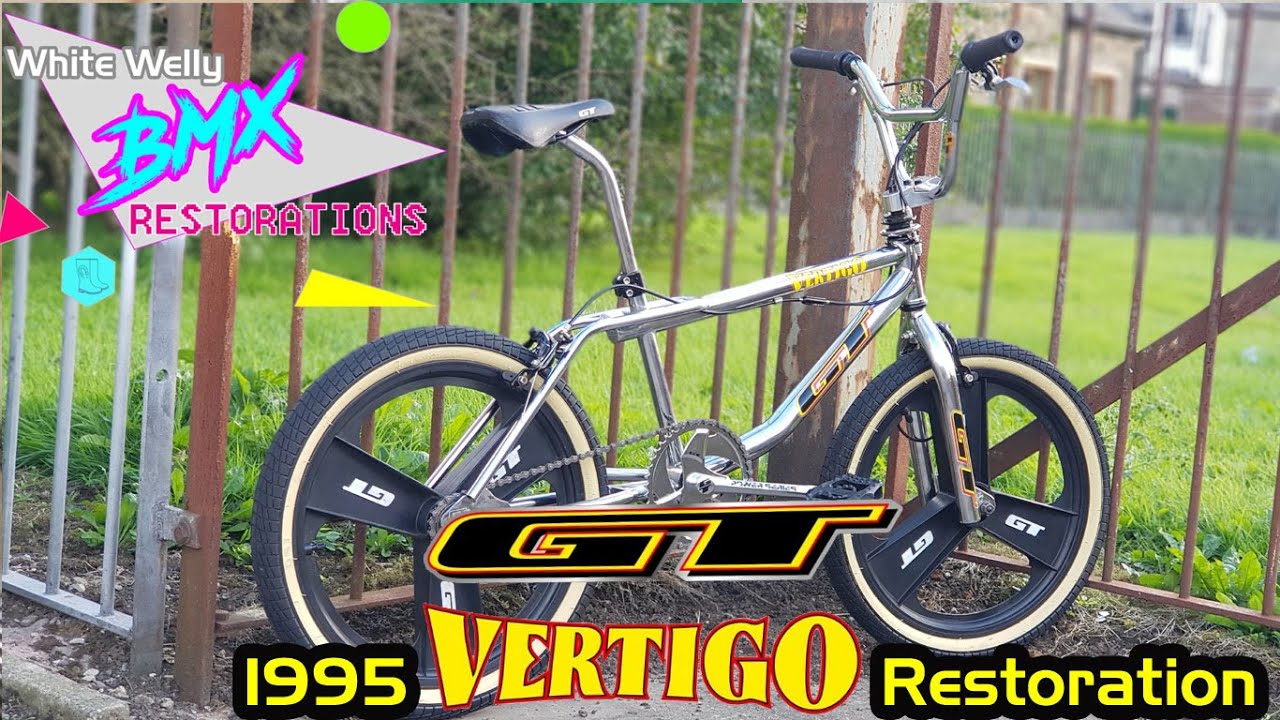 1995 GT VERTIGO Freestyle BMX Restoration #bmx #restoration #restore