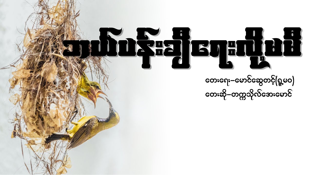 ဘယ်ပန်းချီရေးလို့မမီ - တက္ကသိုလ်အေးမောင် (မူရင်းအဆိုတော်)