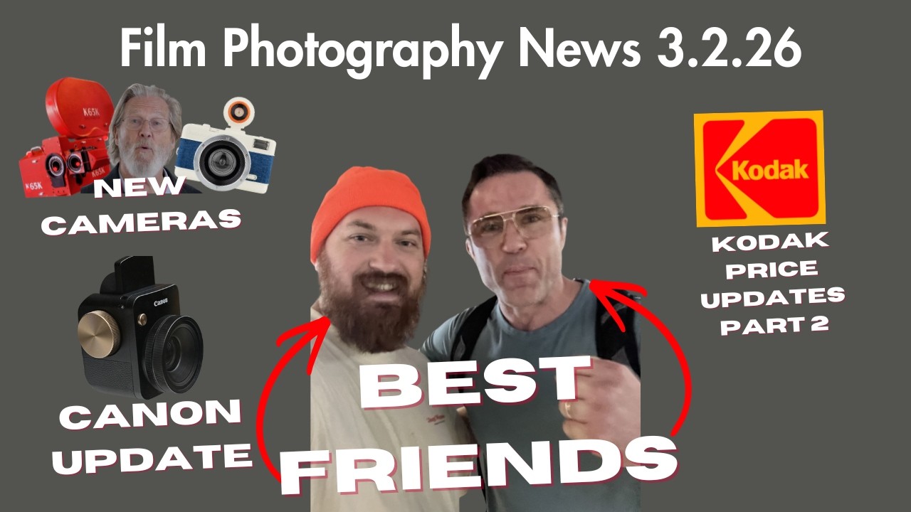 Film Photography News 3.2.26: Kodak Price Revisit, New Canon Camera and Affordable Film Availability