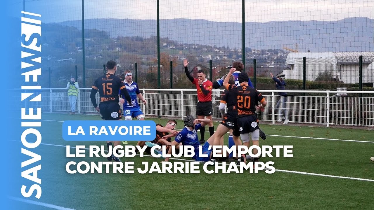 Le rugby club de la Ravoire l'emporte contre Jarrie Champs
