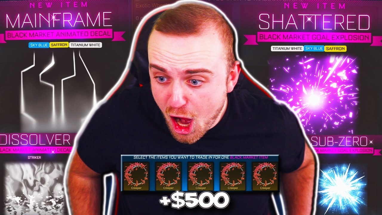 So I Spent OVER $500 on EXOTIC TO BLACK MARKET TRADE UPS & Got My RECORD NUMBER OF MAINFRAMES!