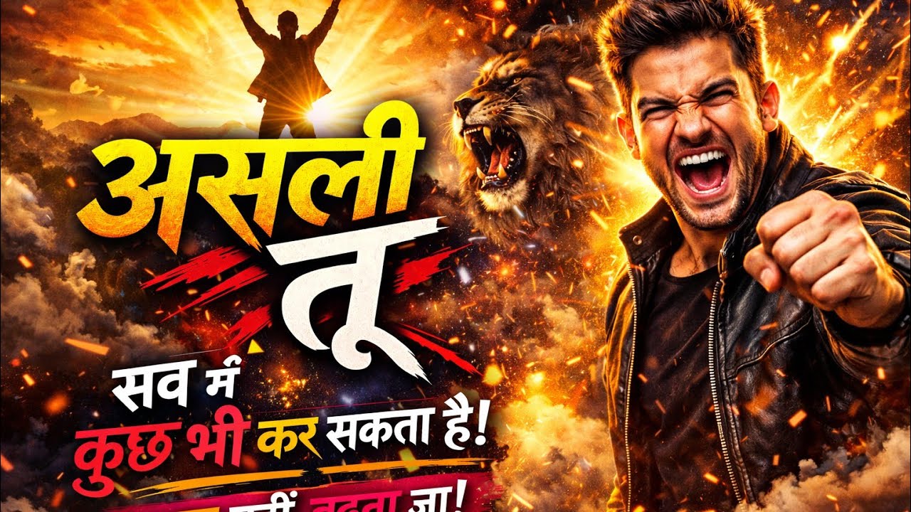 असली तू 💥 2026 Motivational Song | Modern DJ Style Inspiration | Hindi Success Song #motivation