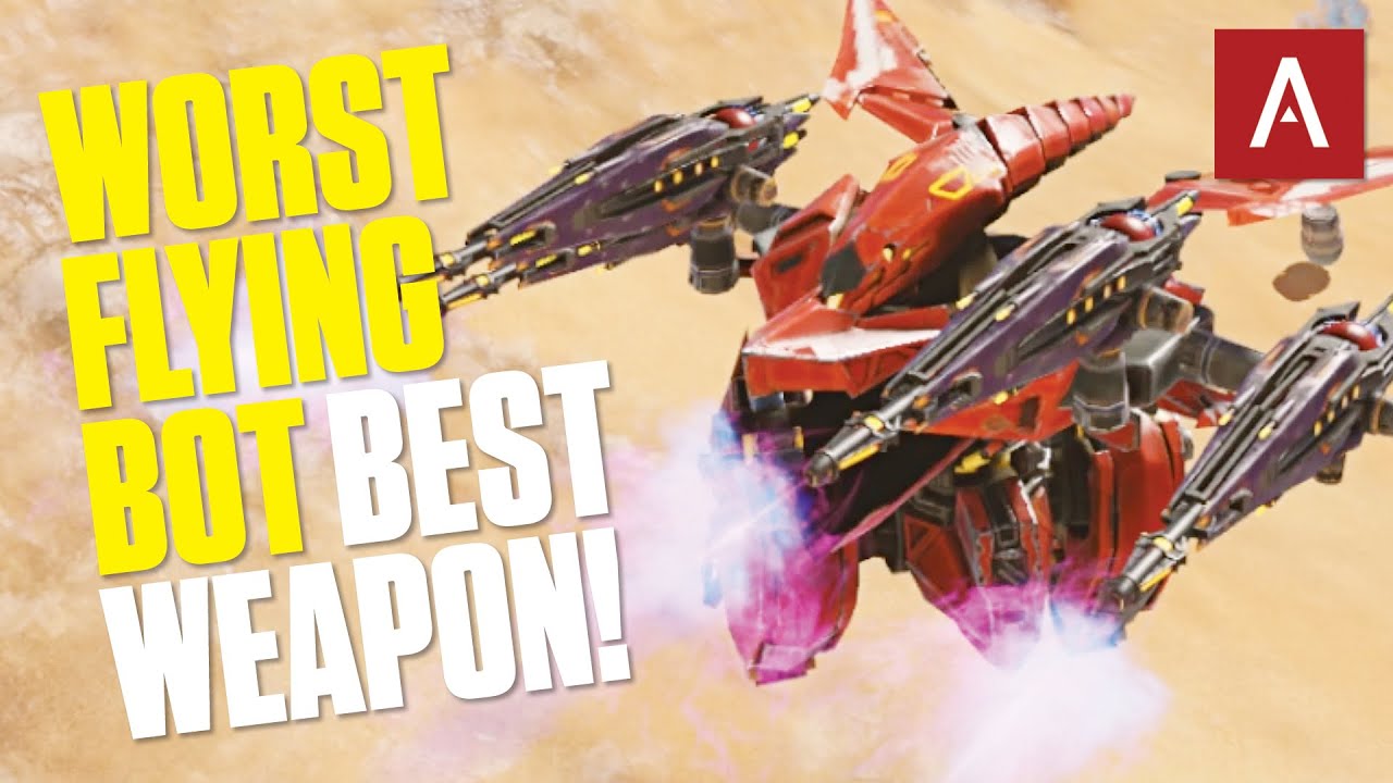 Worst Flying Robot with BEST Weapon! War Robots Ao Qin Gameplay WR