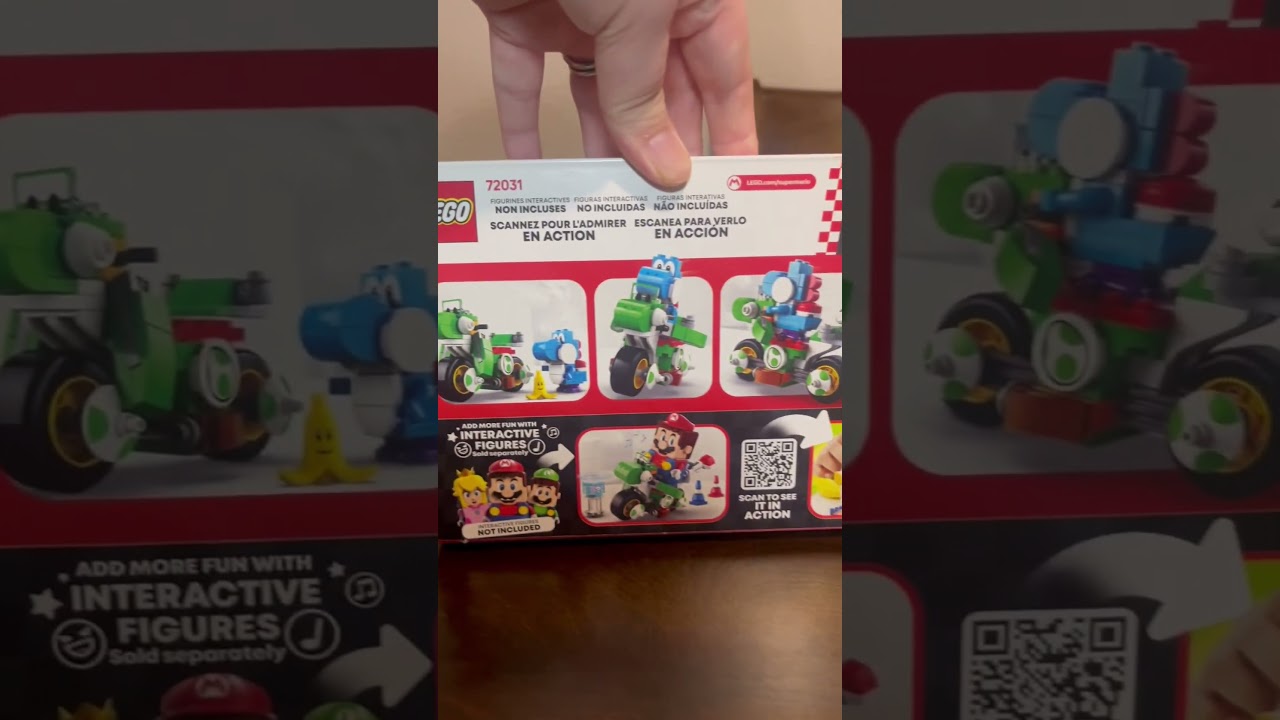 LEGO Mario Kart YoShi&rsquo;s Bike #legomom #supermario #mariokart #legomario #adultfanoflego #yoshi #lego