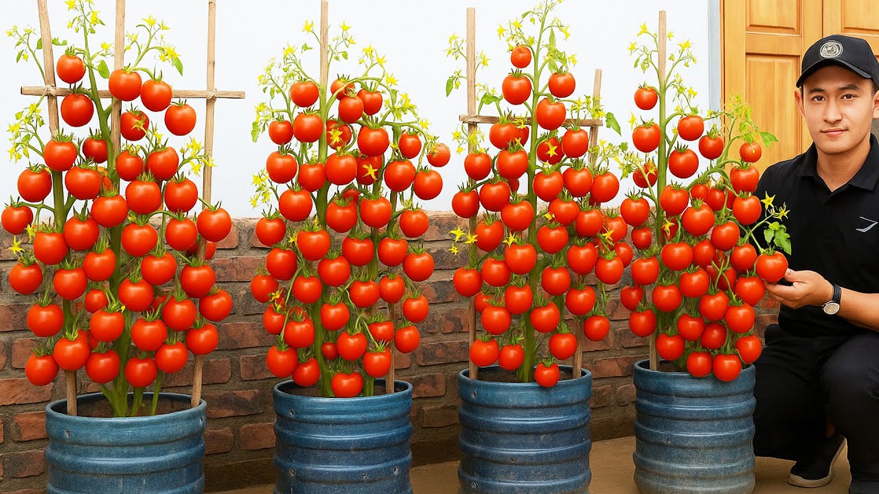 I Grow Tomatoes in Plastic Buckets – And the Harvest Surprises Me!