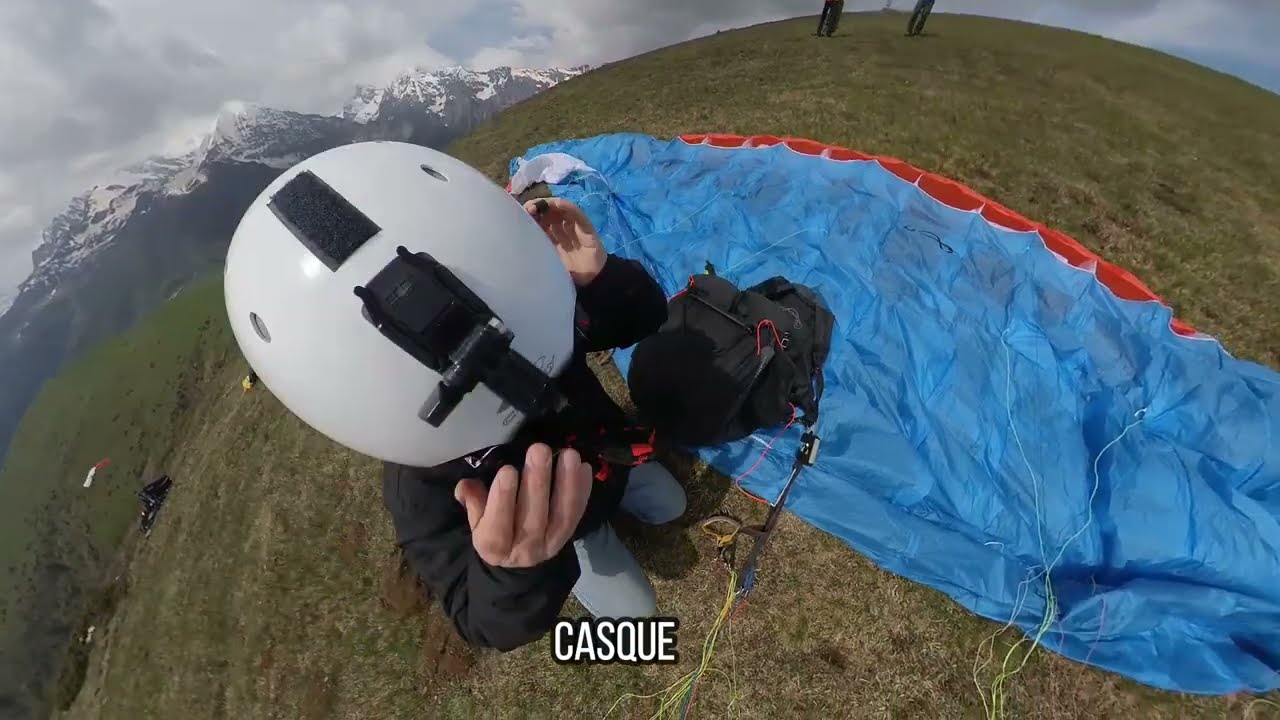 Préparatifs et décollage samedi - Parapente Loudenvielle